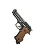 New 1:3 92F Metal Keychain Model Toy Gun Miniature Alloy Pistol Collection Fidget Toy Pendant Christmas Gifts 3