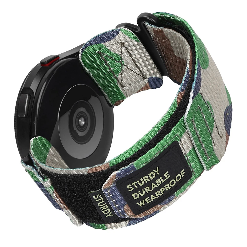 Versatile Nylon Loop Sport Strap, 22mm/20mm, Tactics Edition