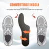 1Pair Morton’s Extension Carbon Fiber Insole Rigid Shoe Insert Big Toe Plate for Morton's Toe, Turf Toe, Hallux Rigidus Arthrit 5