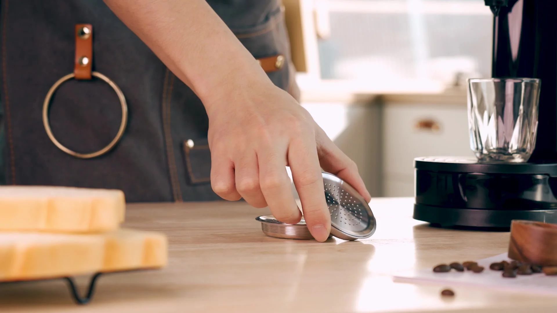 Set Da 6 Capsule Caffè Riutilizzabili Per Dolce Gusto – Ricaricabili In PP Alimentare, Con Filtro A Maglia Fine, Marrone