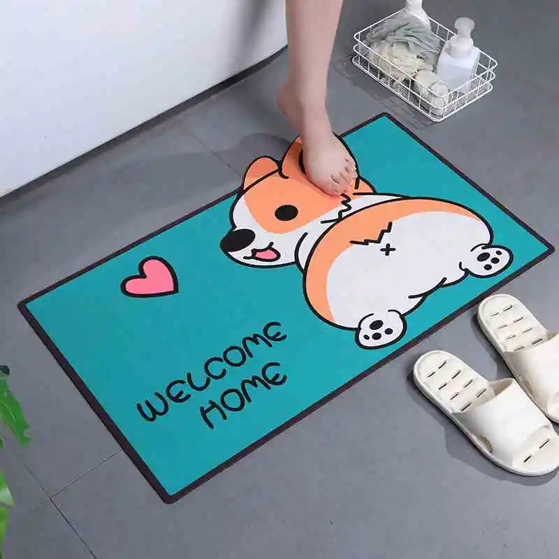 

bathroom anti-skid mat Square carpet