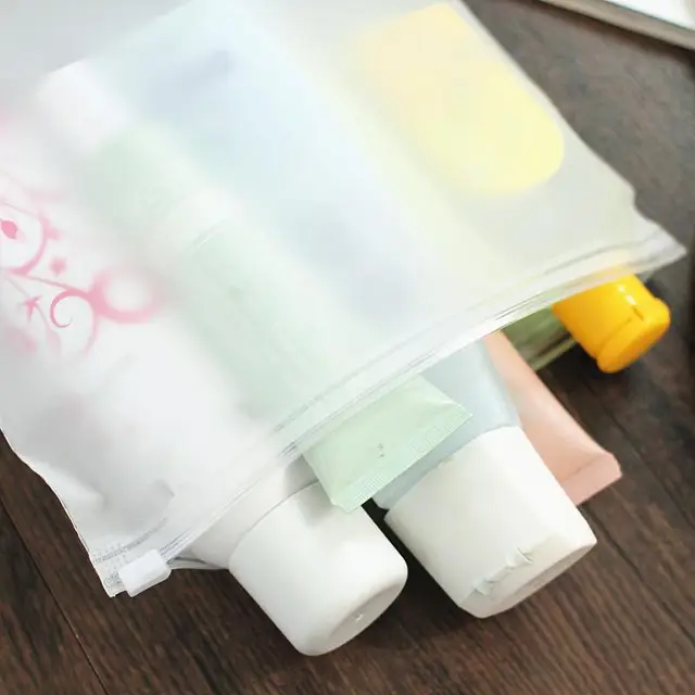 25X30 Cm 10Db Hordozható Vízálló Pe Fagyos Tárolózsákok Utazási Poggyász -Partíció Tároló Táska Ruházat Cipő - Image 4
