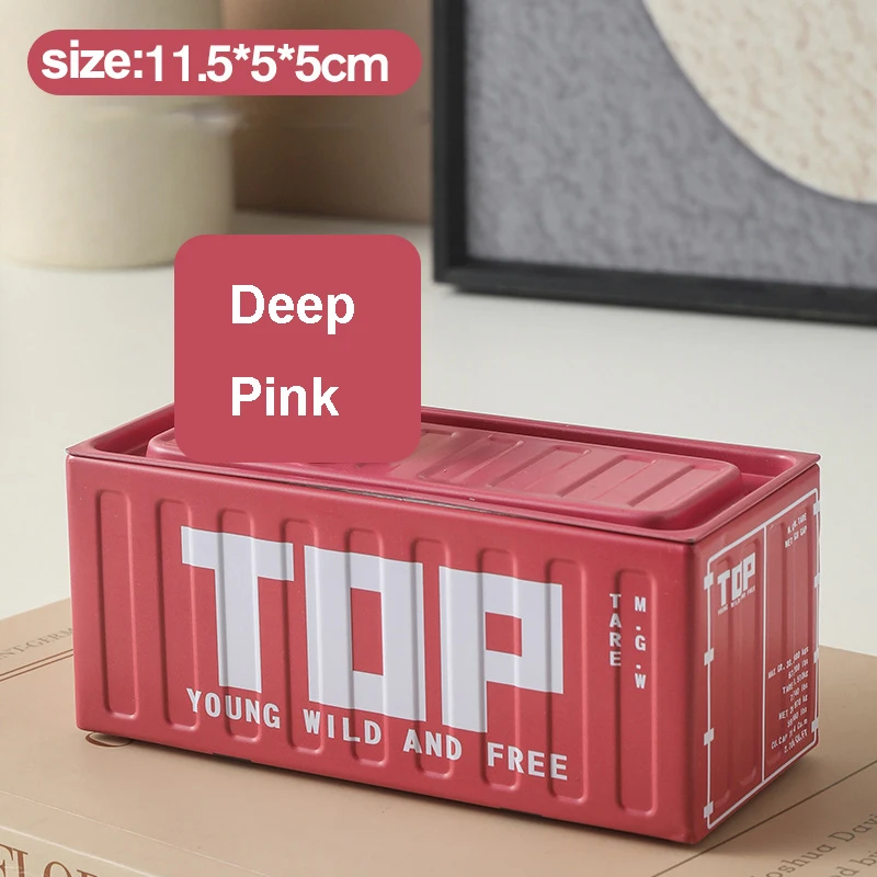 STOBOK Scatola Portatile In Metallo Rettangolare Con Coperchio – 13x8x6 Cm, Contenitore In Latta Per Organizzare Piccoli Oggetti, Gioielli, Perline