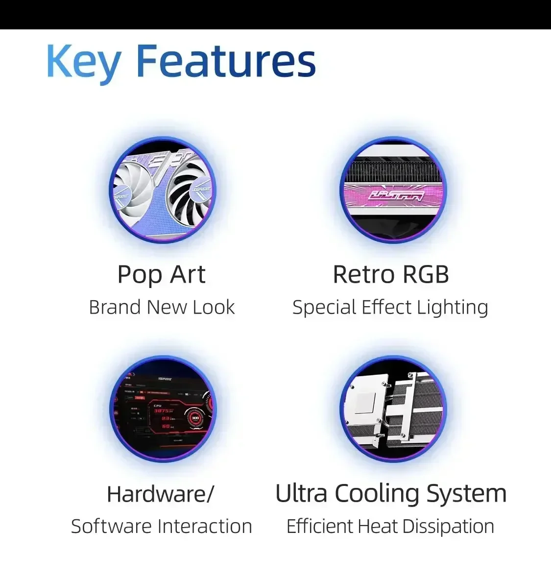 Colorful RTX 4060 Ultra W DUO OC Fans