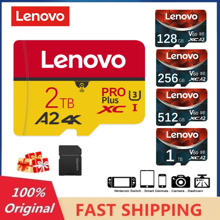 

Lenovo 100% Подлинная Micro TF SD карта 256G U3 128 Гб 64 ГБ 32 ГБ карта памяти флэш класс 10 карта для мобильных телефонов БПЛА Широкая совместимость