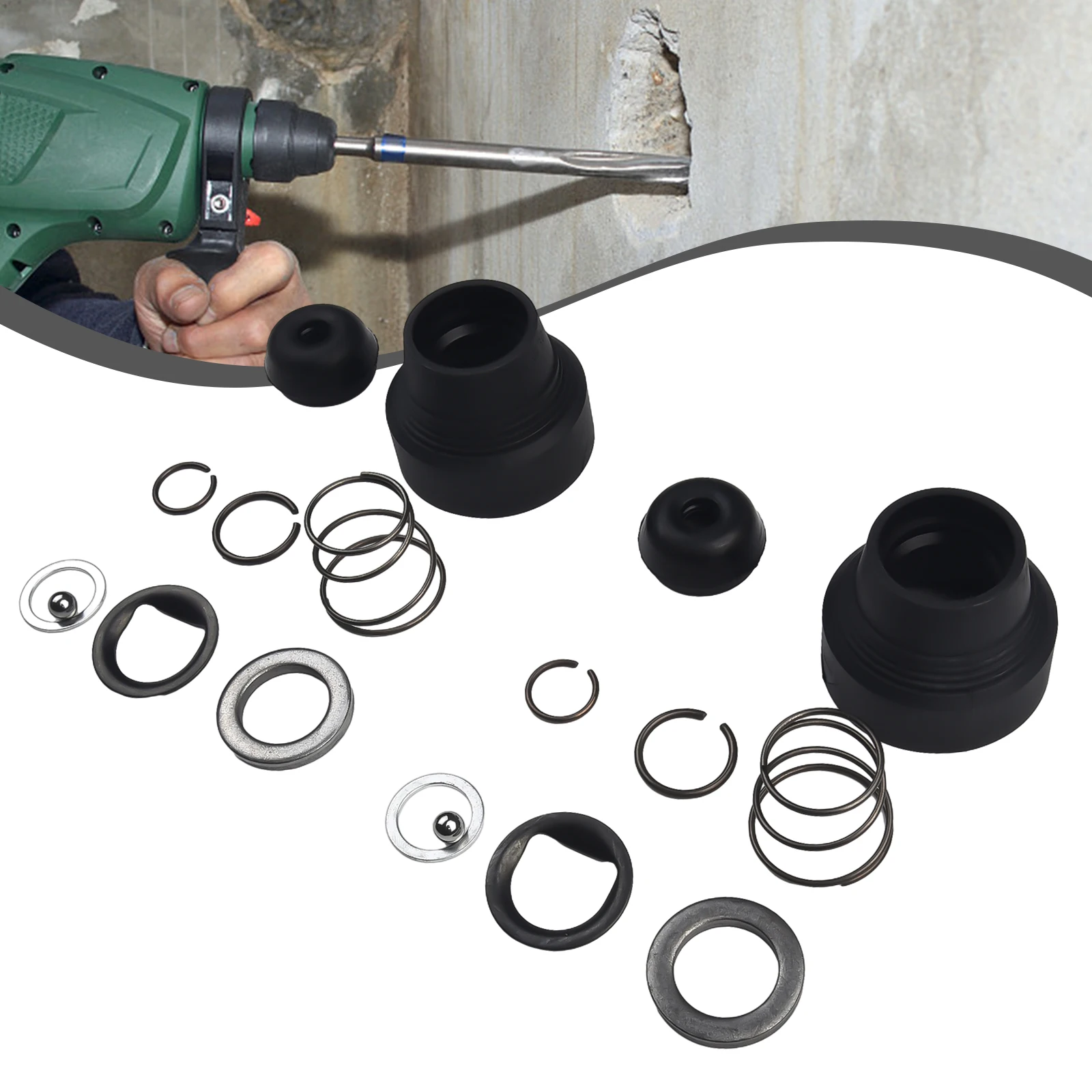 

2 Set Electric Hammer Impact Drill Kit For GBH2-26 Electric Hammer Impact Drill Chuck Power Tool Accessories