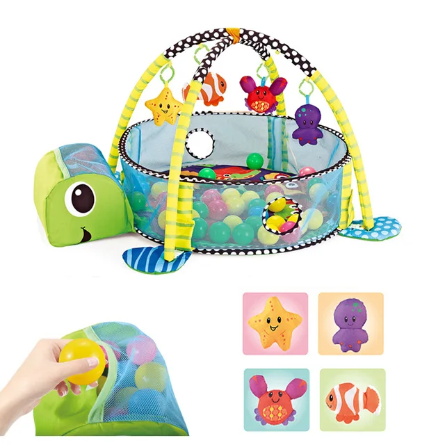 Portable Large Baby Gym Play Mat Development  Baby Multifunctional Capet Play Baby Gym Mat Fitness Frame Crawling Blanket 1