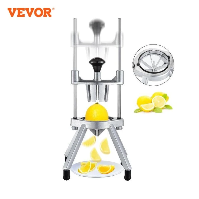 VEVOR Rotary Vegetable Mandoline Rotary Cheese Grater with 5 Blades & 2.5L Bowl