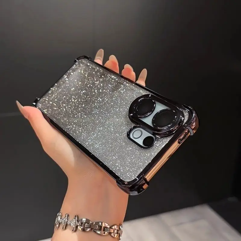 Fashion Glitter Shockproof Phone Case with Coner-Airbag Protection