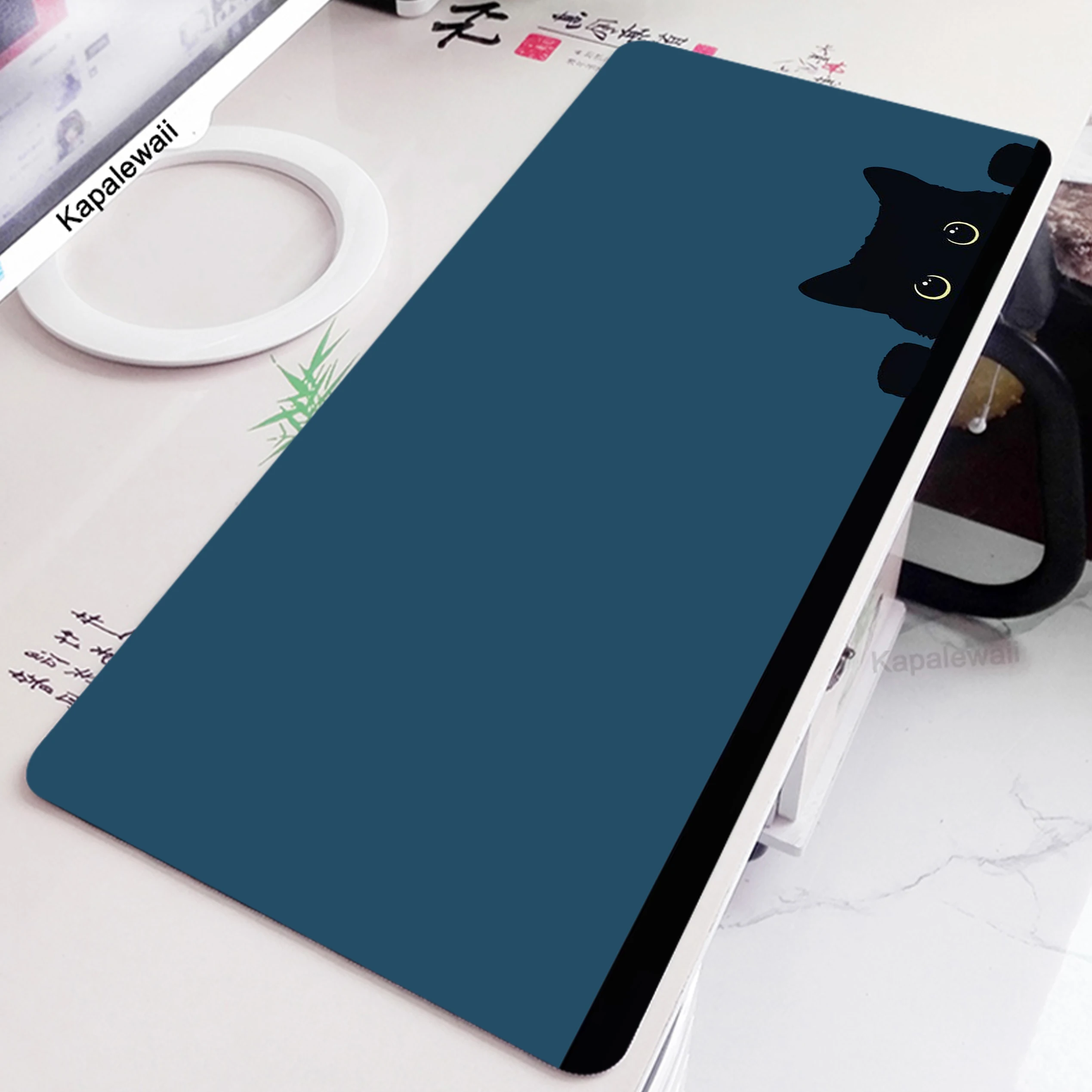 

Large Kawaii Cute Cat Mouse Pad For Gamer Mausepad Gaming Mouse Mat Speed Accessories Keyboard Pads Office Desk Protector Mat