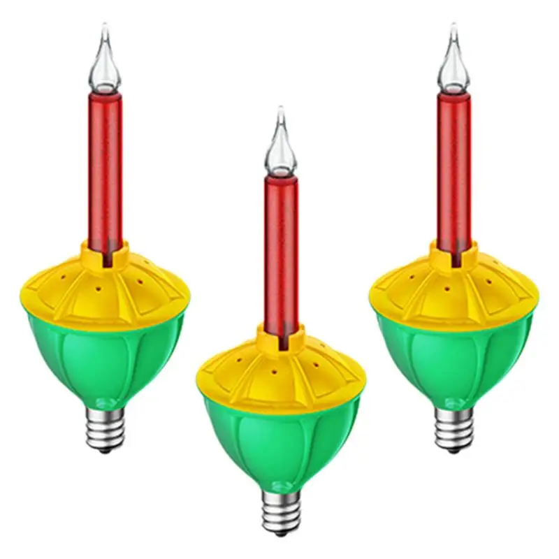 

Multicolor Christmas Bubble Lights Novelty Lights Traditional Christmas Bubble Light 3pcs Replacement Multi Color Novelty Lights