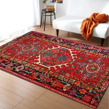 Tappeto per Area in stile persiano per la casa tappeti per fiori astratti alti per soggiorno camera da letto tappetino antiscivolo cucina Tapetes De Sala 1