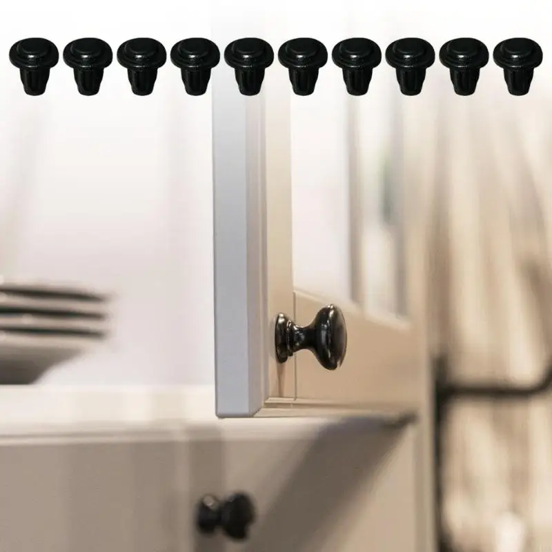 100Pcs Table Furniture Embedded Bumper Cushion Protective Pad Screws Hole Plugs 448A