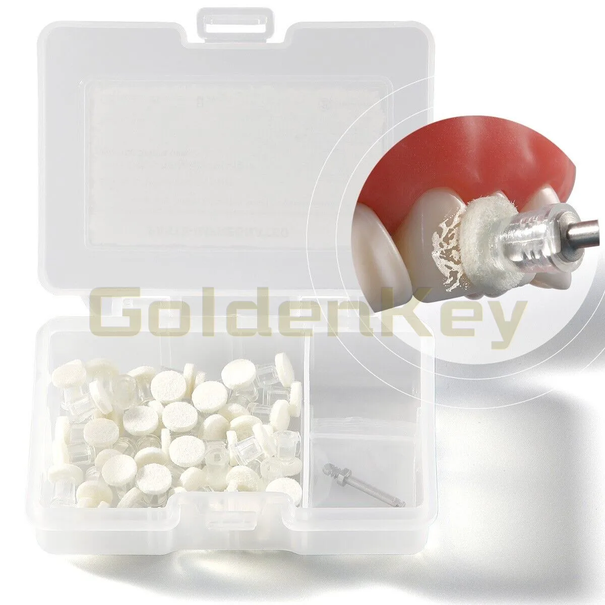 

50pcs Dental Super Buff Disks Regular Snap Discs Composite Resin Polisher
