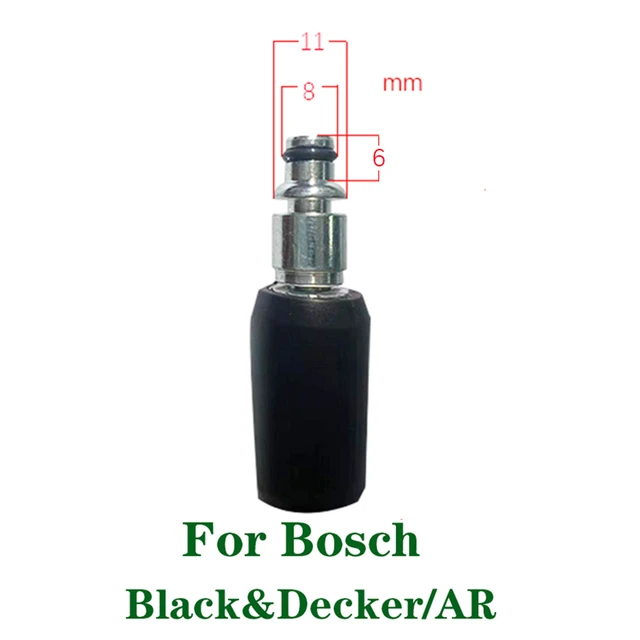 Tuyau d'extension pour nettoyeur haute pression Bosch/Black Decker, tuyau  pour livres d'eau haute, accessoires de lavage de voiture - AliExpress