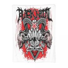 Couverture polaire rectangulaire imprimée en 3D, douce et unique, pour le canapé et le lit