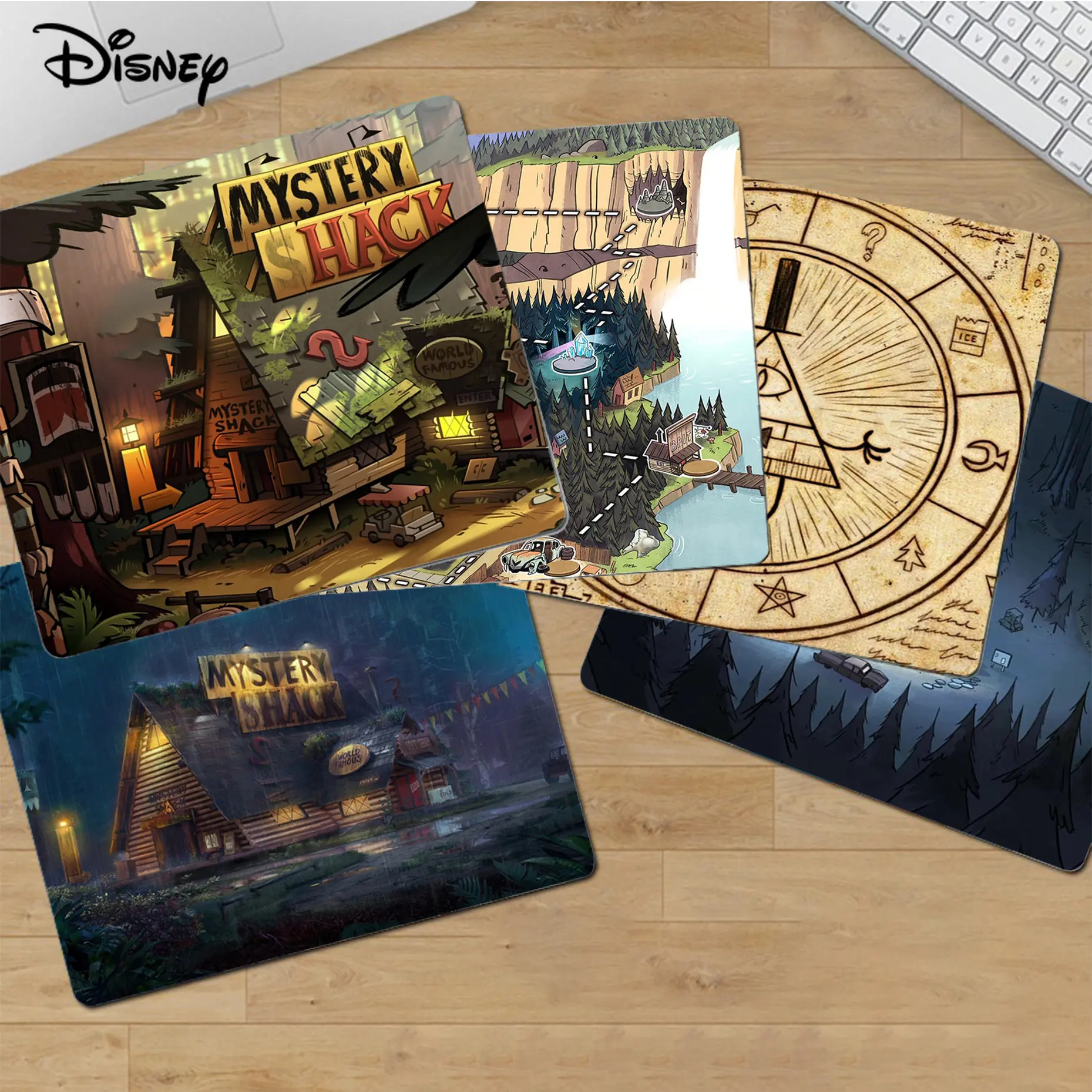 

Disney Gravity Falls Mousepad Small Cartoon Anime Gaming Mouse Pad Keyboard Mouse Mats Smooth Company For PC Gamer Mousemat