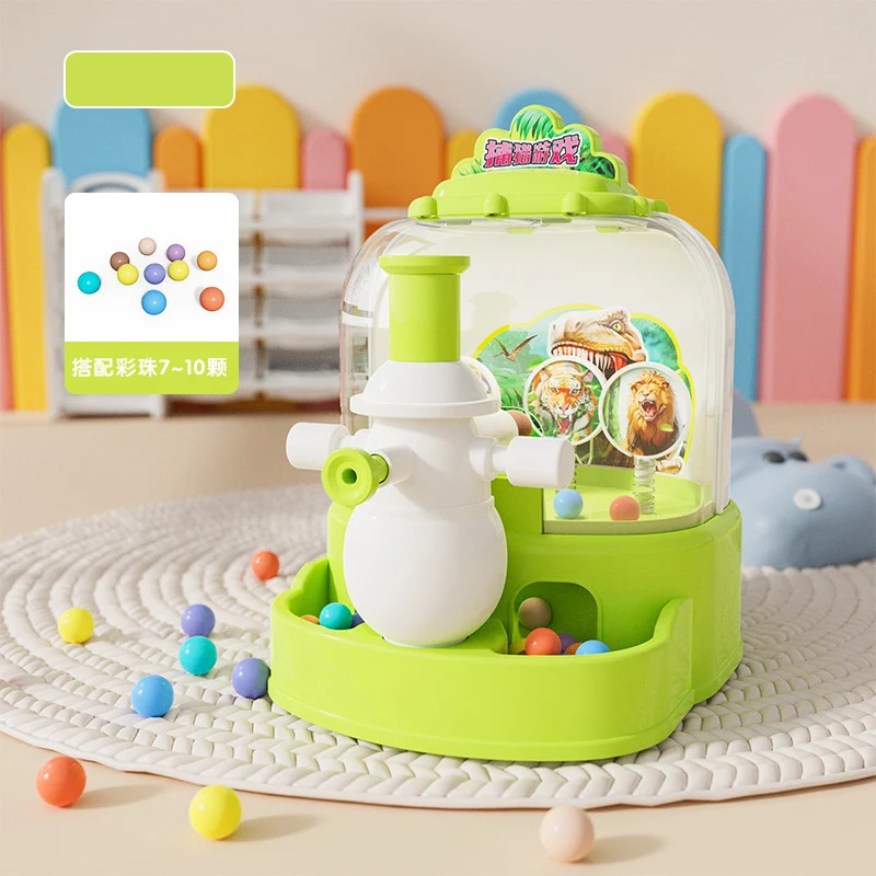 Children's Shooting Game Machine Cartoon Crocodile Desktop Game Pinball Machine Children's Educational Toys Gifts