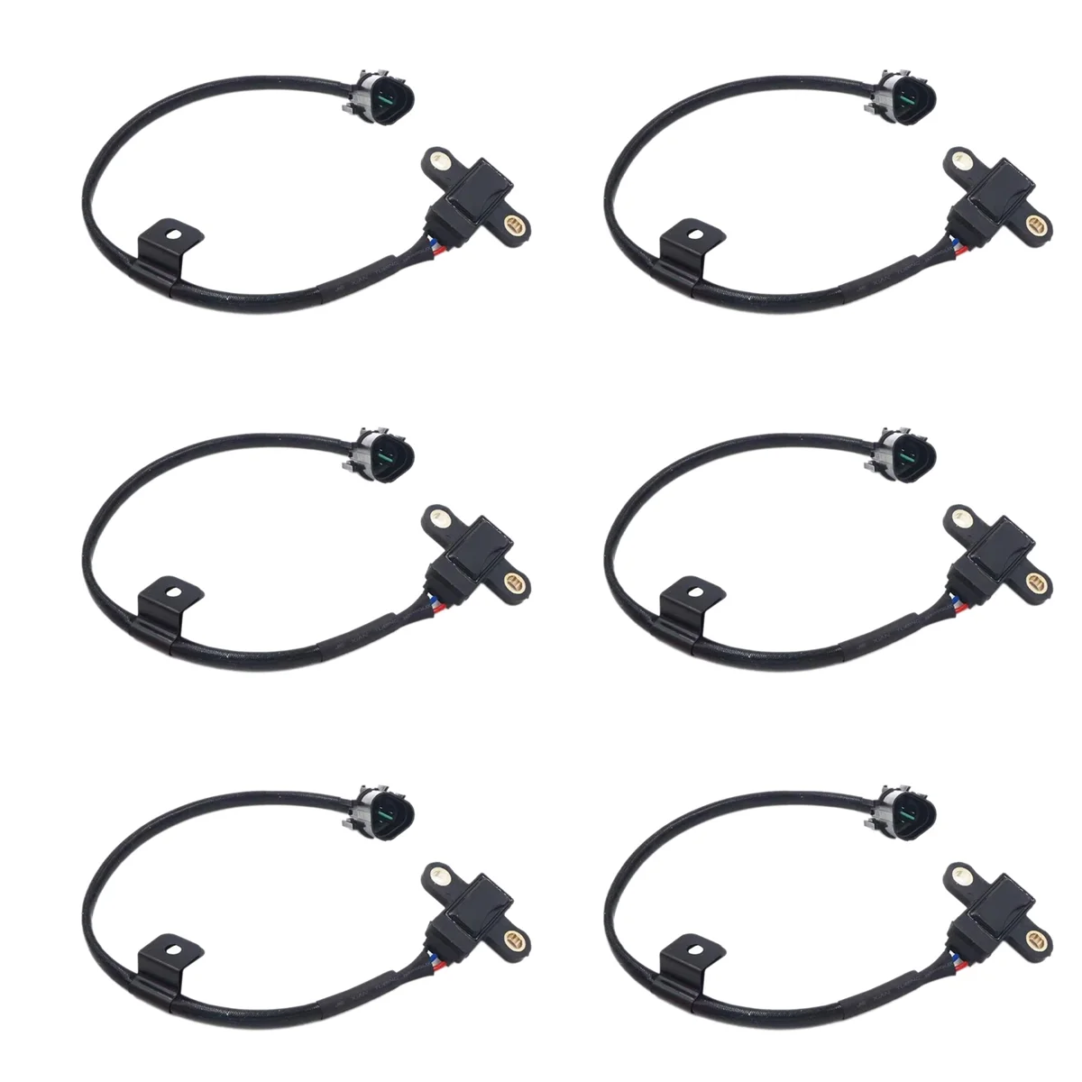 

Датчик положения коленчатого вала 6X, подходит для Hyundai Kia Picanto Getz Atos 2006-2011 39310-02700 3931002700