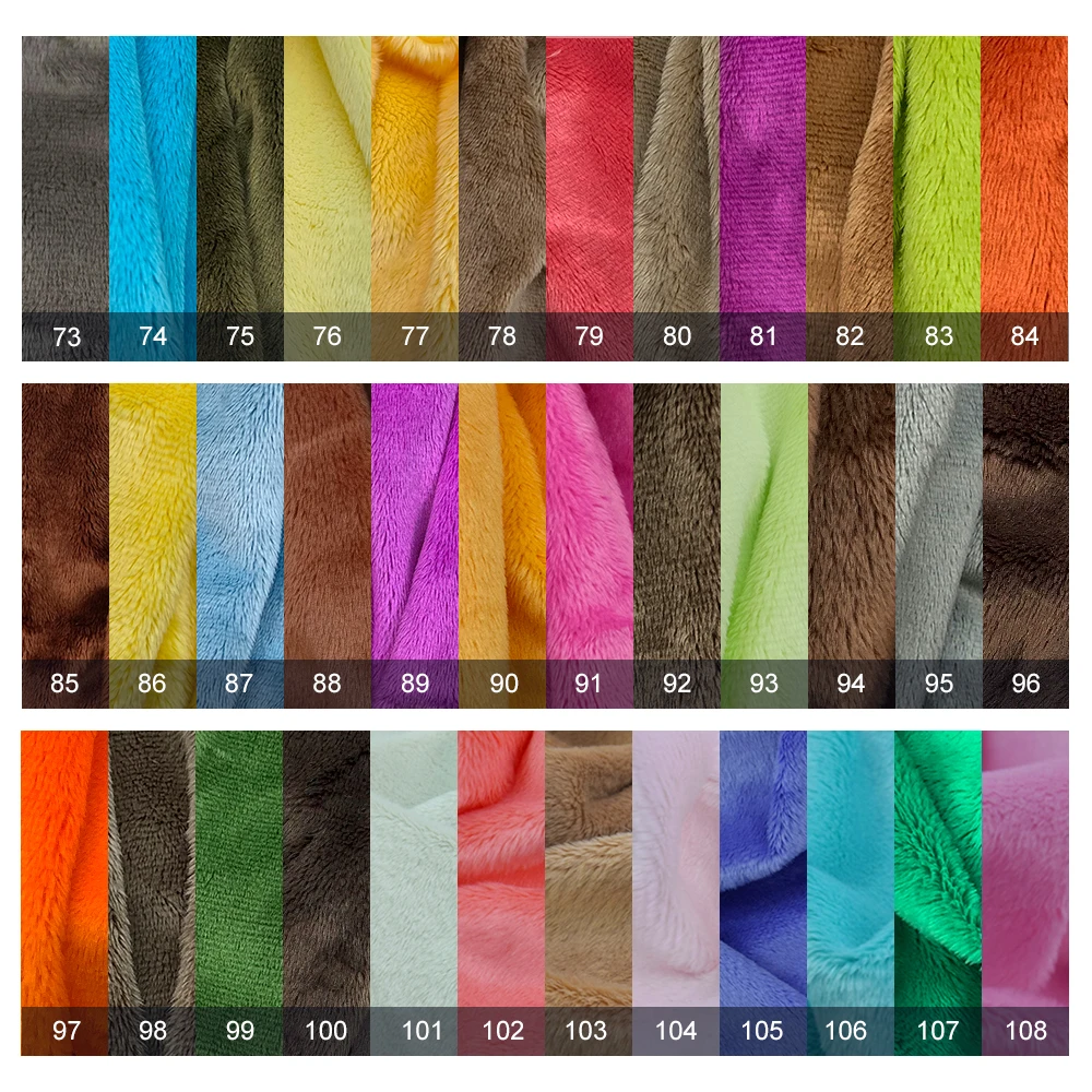 20cm15cm Cotton doll material diy kit tutorial Hand-made Material Package Free Tutorial 5mm Hair Cloth (150Colors Optional)