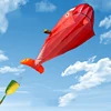 2.2 Meter 3D Giant Dolphin Whale Shape Flying Kite Parafoil Sports Software Paragliding Beach Kite Outdoor Toys For Adult Kids 2