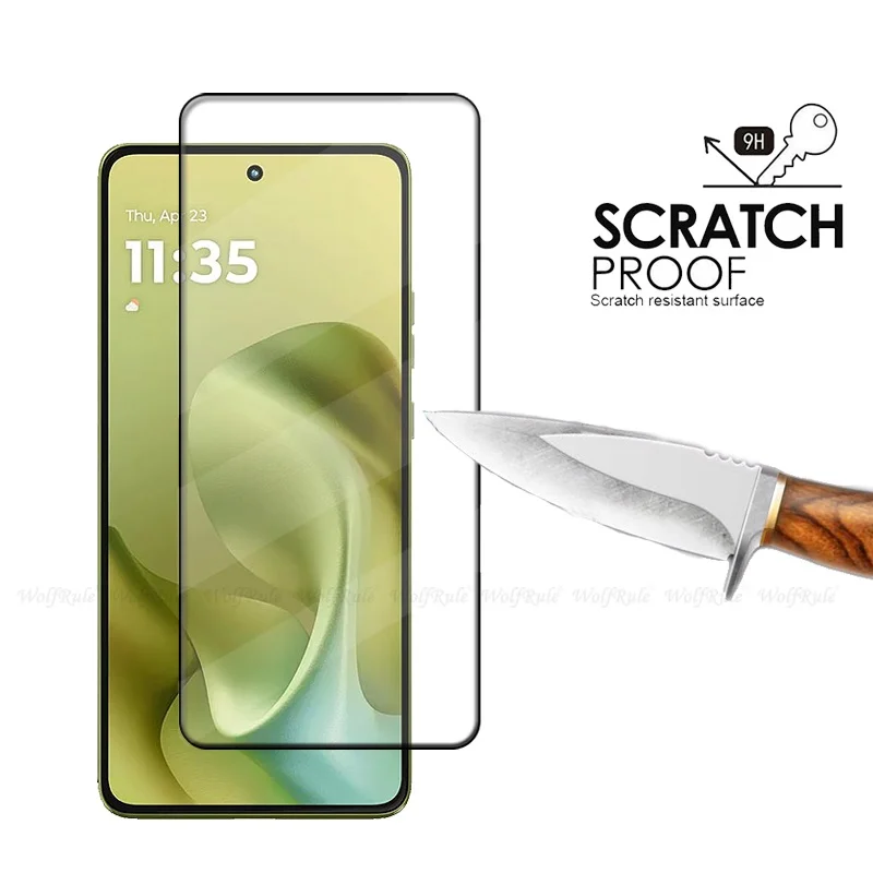Premium Tempered Glass Screen Protector for Motorola Moto G86 - Full Cover, HD Clarity, 9H Hardness