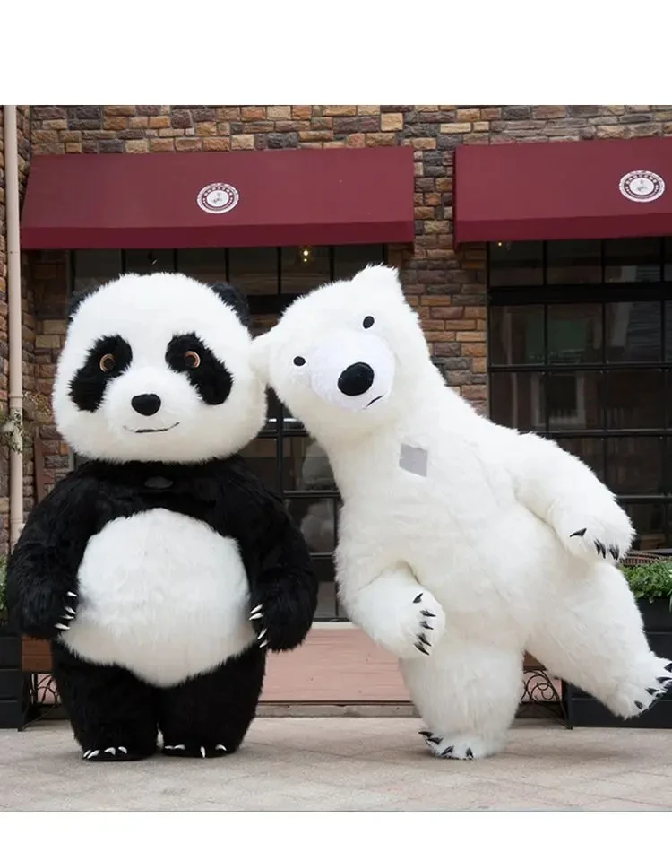 

Panda Mascot Inflatable Clothing 2M 2.6M 3M Giant Adult Walking Role-Playing Clothing Birthday Party PerforMance Props
