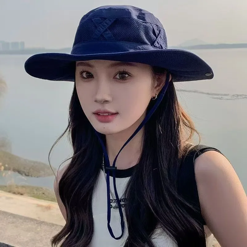 유니섹스 가을 어부 모자 방풍 및 빠른 건조 등산 모자 낚시 하이킹 캠핑 야외용 자외선 차단 모자