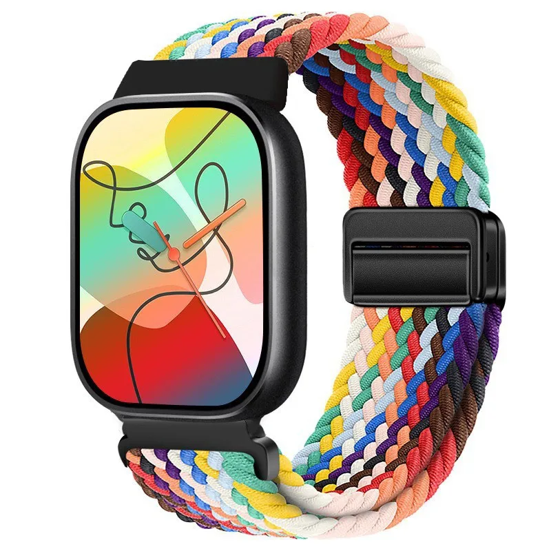 Magnetic Nylon Breathable Braided Sport Watchband Bracelet Accessories