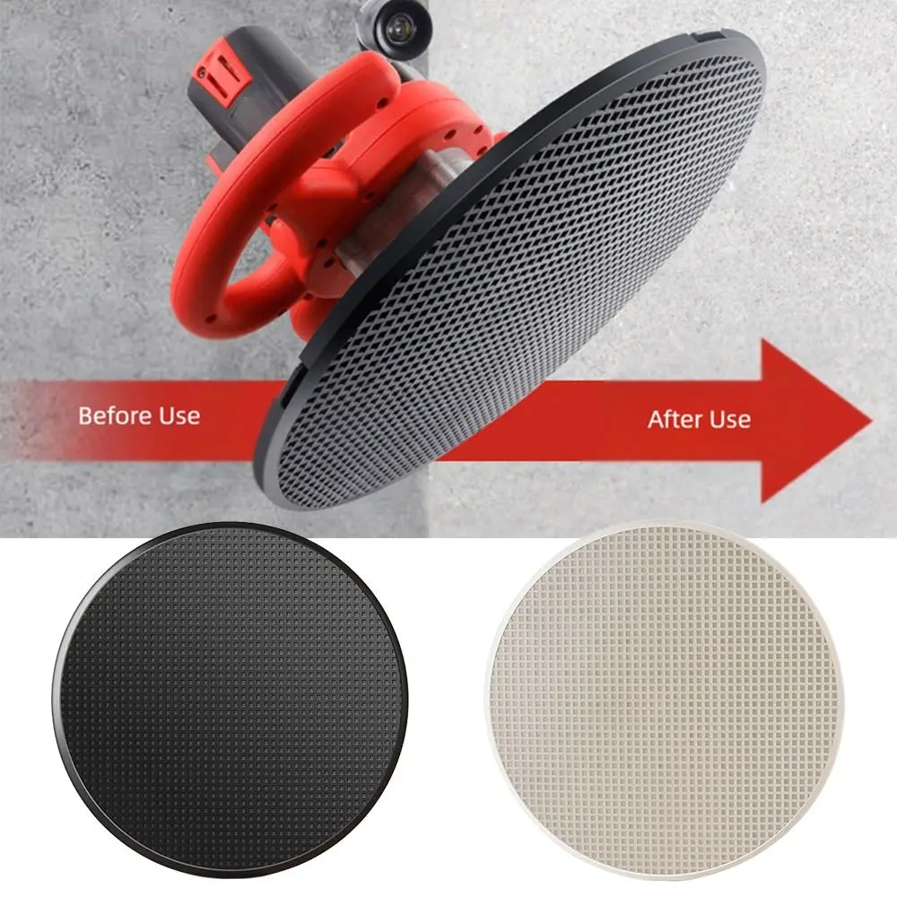 ABS Wall Grinding Disc Black White Floor Smoothing Cement Trowel Plate Thicken Widen Ultra Soft Sander Tool Smoothing Surface