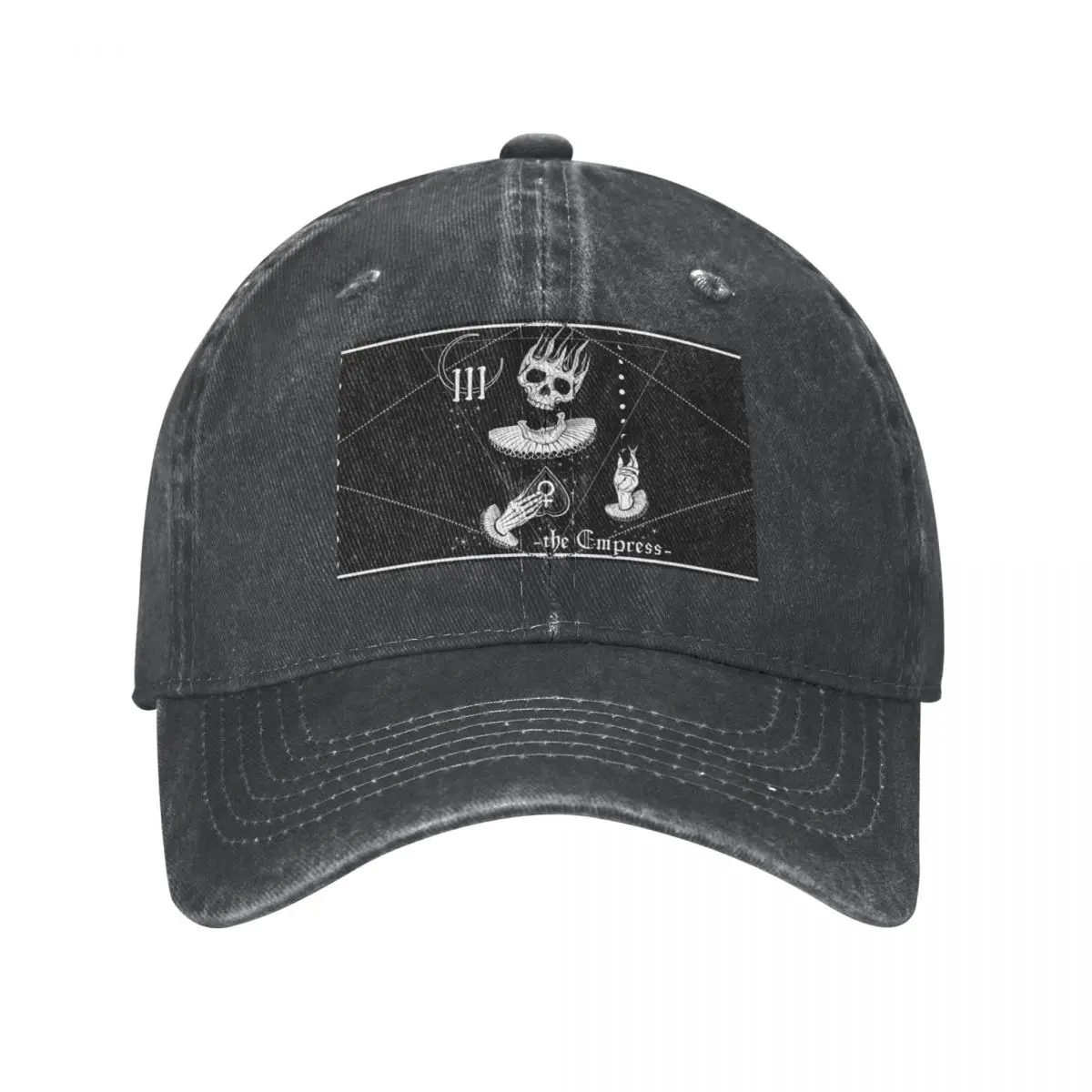 

The Empress Tarot Card Cap Cowboy Hat Visor Men caps Women's