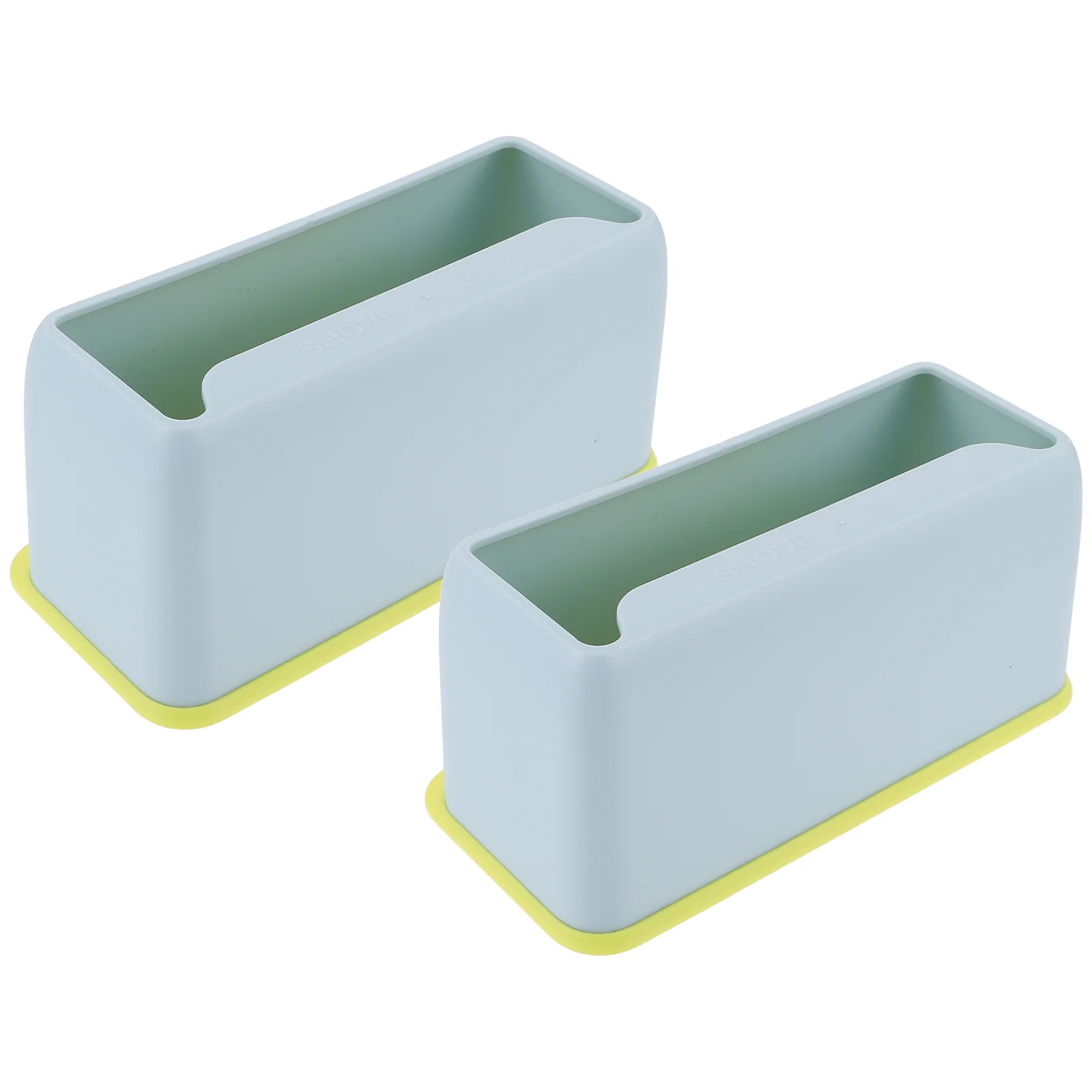 

2Pcs Household Scooper Holders Plastic Scooper Stands Wear-resistant Scoop Stands