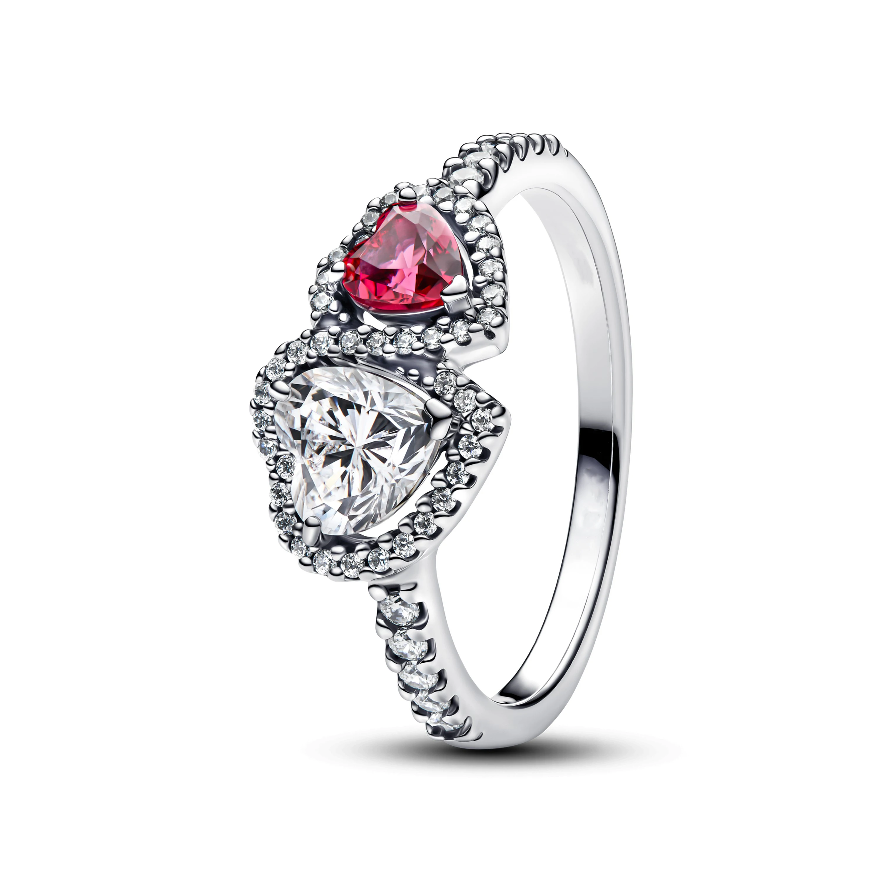 Ring Set Finger Ring Sparkling Heart Ring Adjustable Rings Disney Princess Tiana Halo Hearts Sparkling Arrow 2025 DIY Gifts for Women