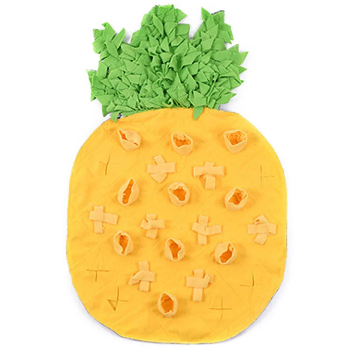Snuffle Mat for Dogs Fruit Vegetable Series Feeding Mat Interactive Dog Sniffing Foraging Mat for Encouraging Natural Foraging 2