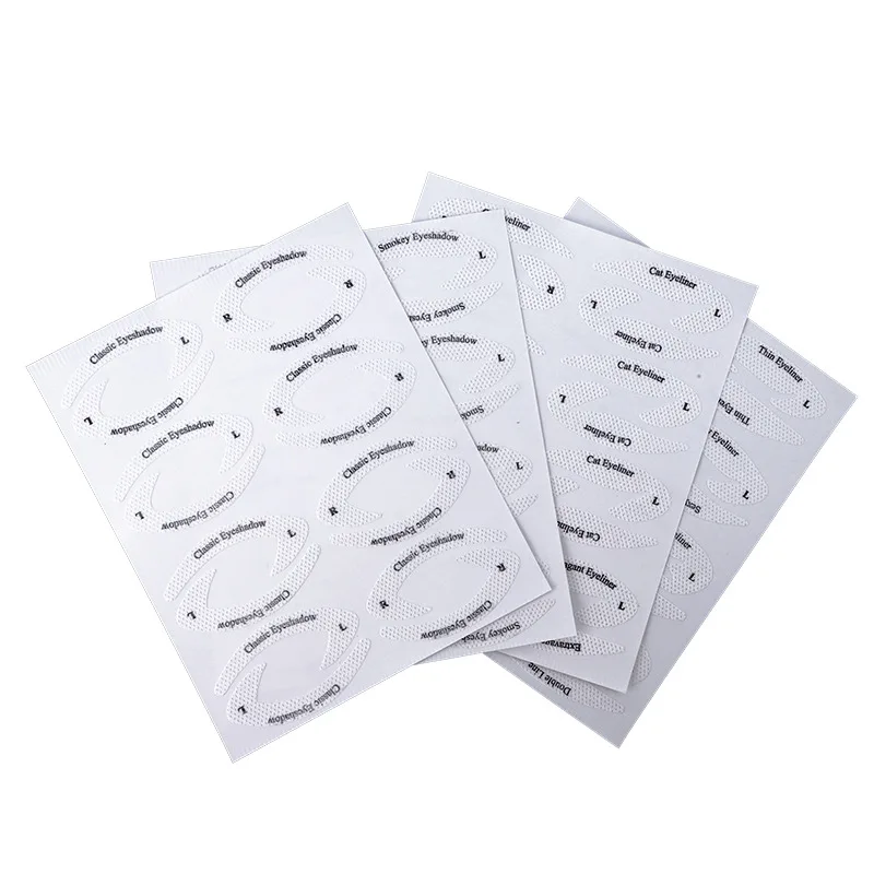 Eyeliner stencil tool Makeup tools Eye makeup tools Eye Makeup Stencils Sticker Card Eyeliner Template Eyeliner Eyeshadow 3 Minute Lazy Shaping Tool Styling Drawing Guide
