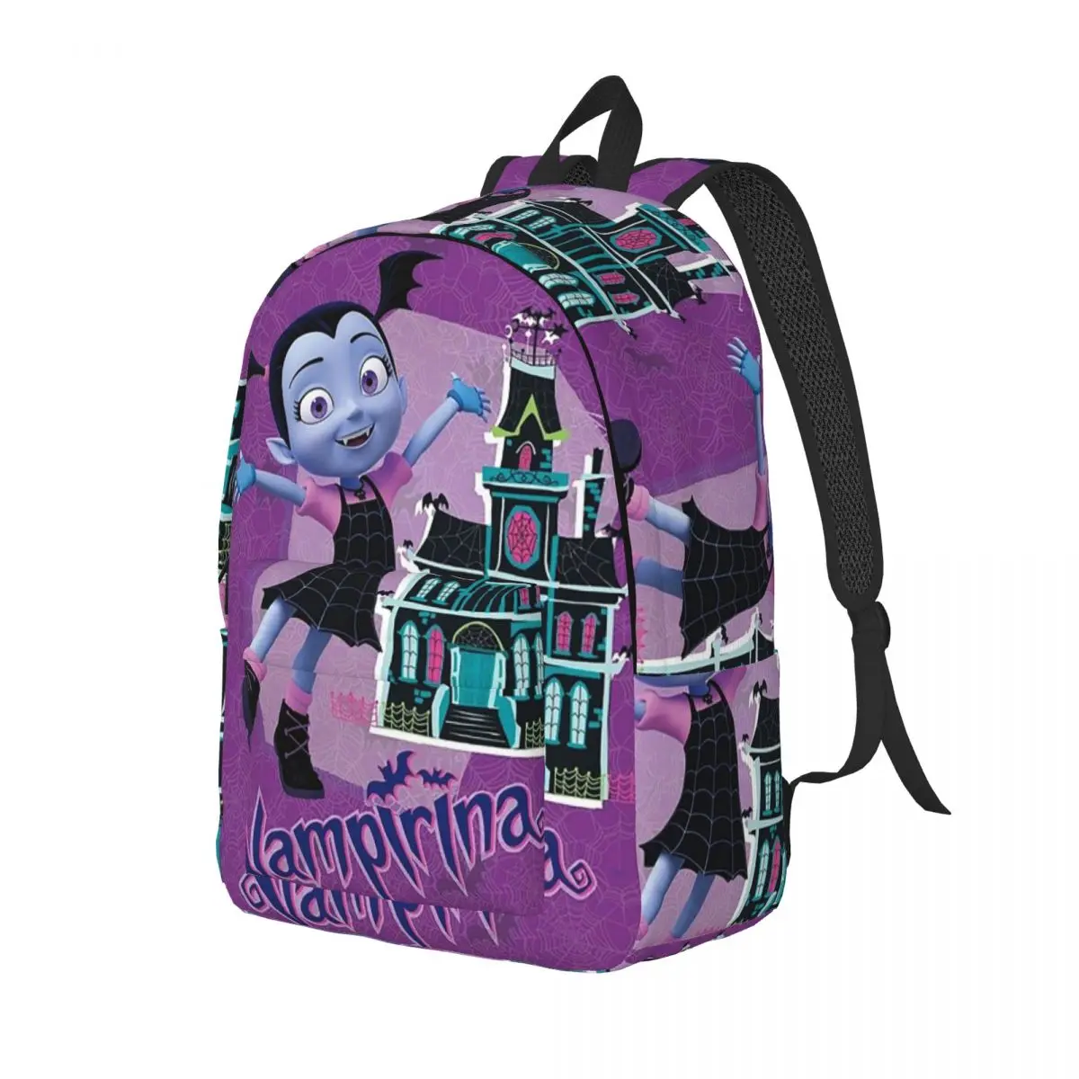 Girls Vampirina Print Backpack Daypack Large Capacity Kids BookBag School Bag Shoulder Bags for Boys Girls 1