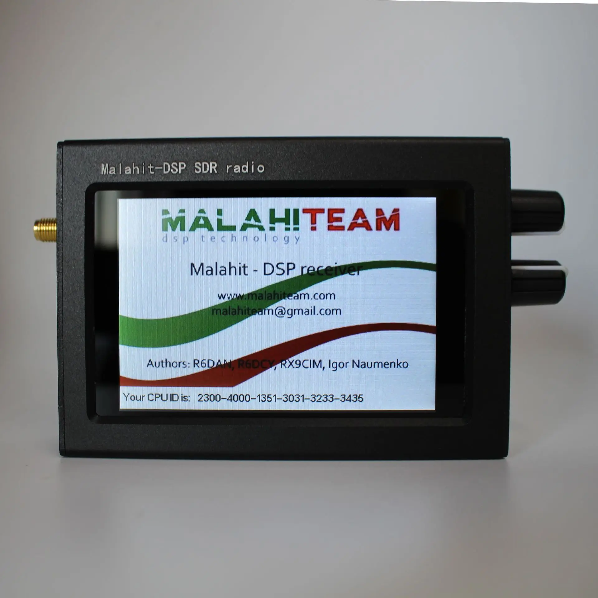 Malahit DSP SDR 受信機 10k〜1999MHZ 広帯域 Malahit DSP SDR 受信機