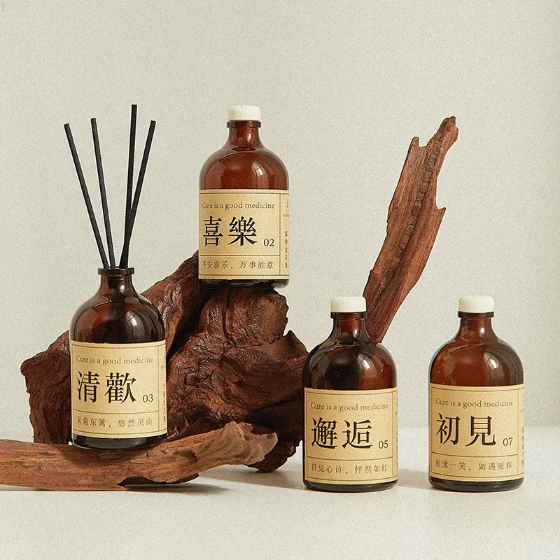 

Aromatherapy Indoor Lasting Air Freshener Bedroom Bathroom Reed Diffuser Essential Oil