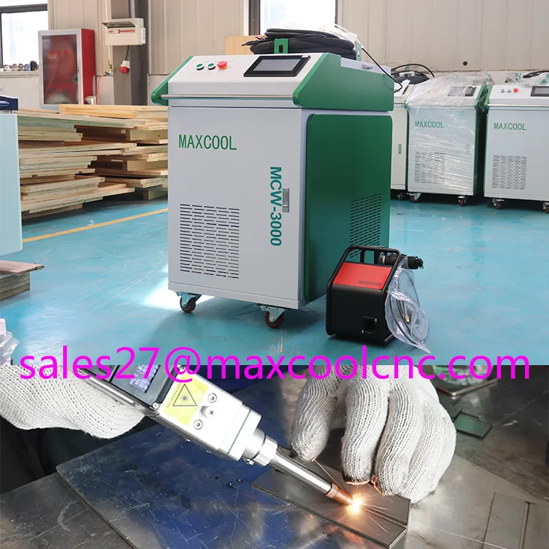 1500W 2000W 3000W 3 in 1 Portable Laser Welding Machine Laser Metal Cleaning Poste A Souder Manual Laser Welder 5