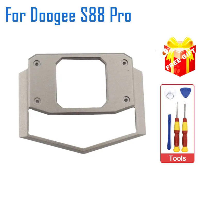 

New Original DOOGEE S88 Pro Back Metal Camera Decorative Parts With Screws Replacement Accessories For Doogee S88 Pro Smartphone