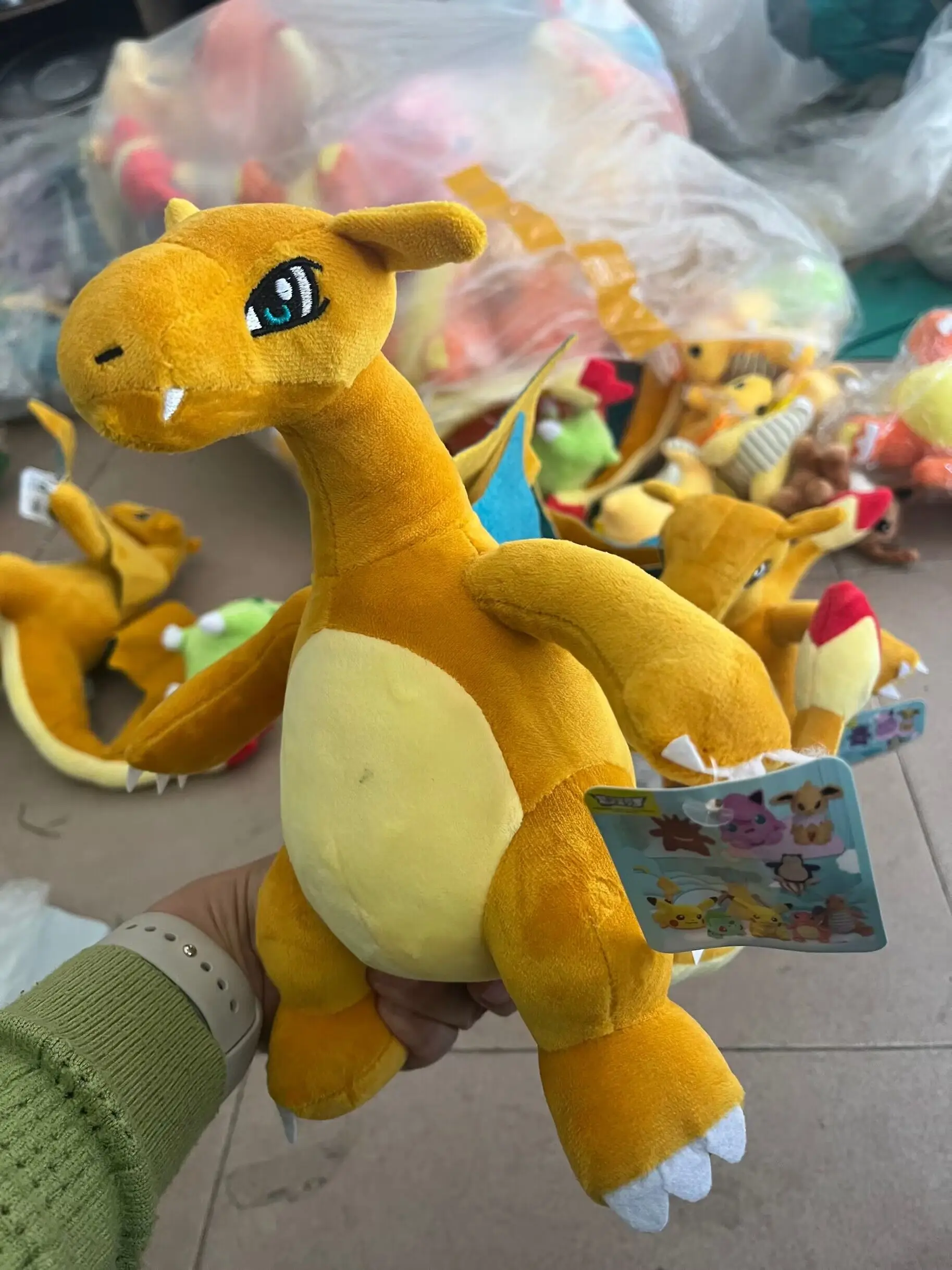 10 Pz/Lotto Pokemon 9 "Mega Charizard Peluche Peluche Bambola Charizard Animali Di Peluche Giocattoli Regali Per Bambini Bambino