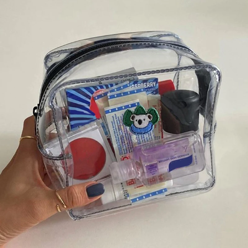 

Waterproof Transparent PVC Bath Cosmetic Bag Koala Make Up Case Travel Zipper Makeup Beauty Wash Organizer Toiletry Storage Kit