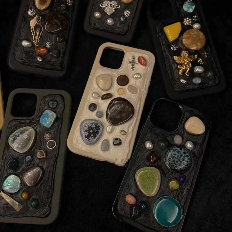 Medieval vintage DIY phone case iPhone 14pro/11/13 2023 retro Original design unique DIY phone case can be customized any style