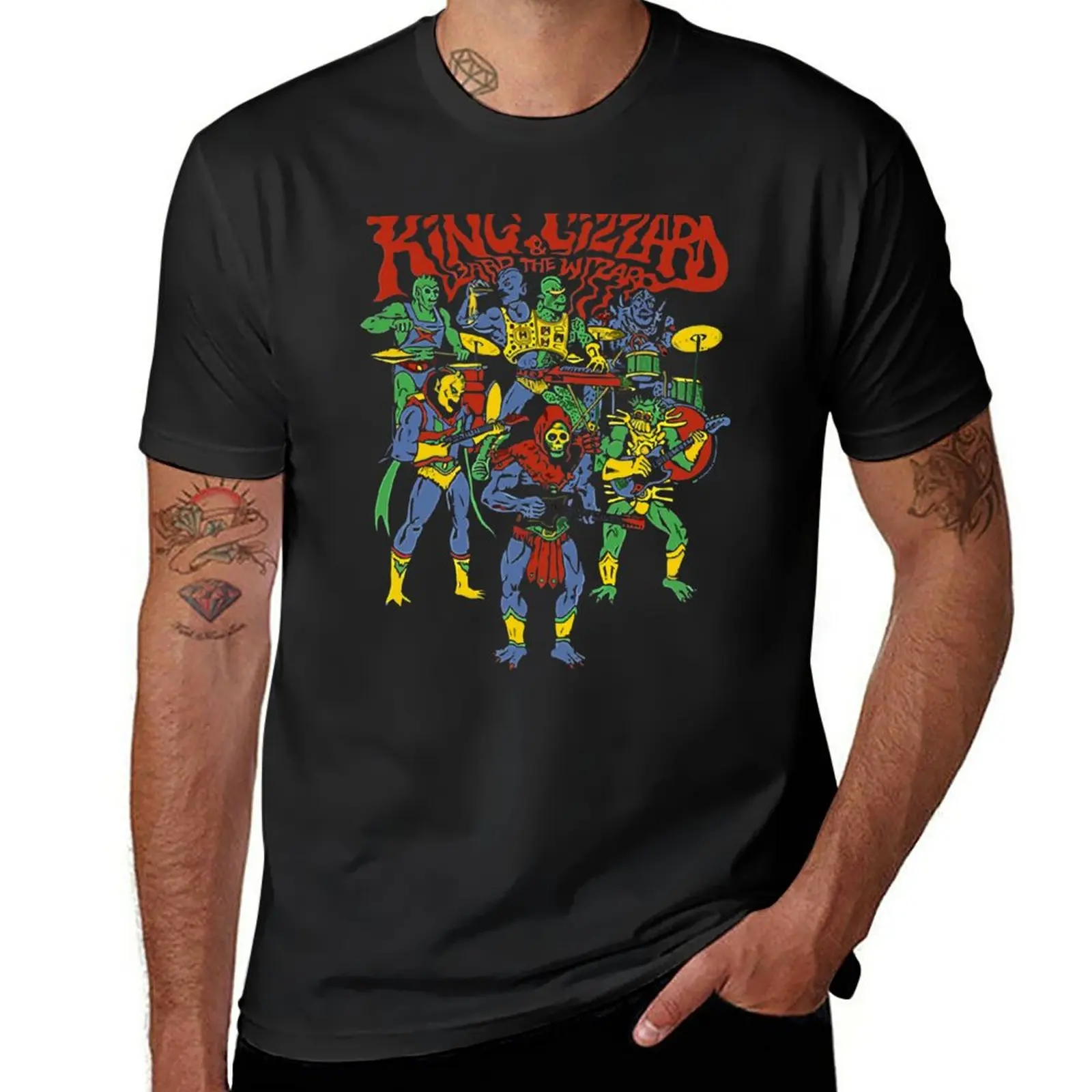 

The gizzard king merch T-Shirt quick drying shirt T-shirt short mens graphic t-shirts