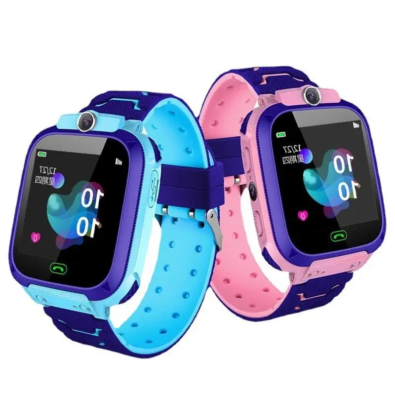 

Kids Smartwatch Waterproof Photo Camera GPS Trackeer Watch With Alarm HD Touch Screen Flashlight Phone Watch Q12B For Boys Girls