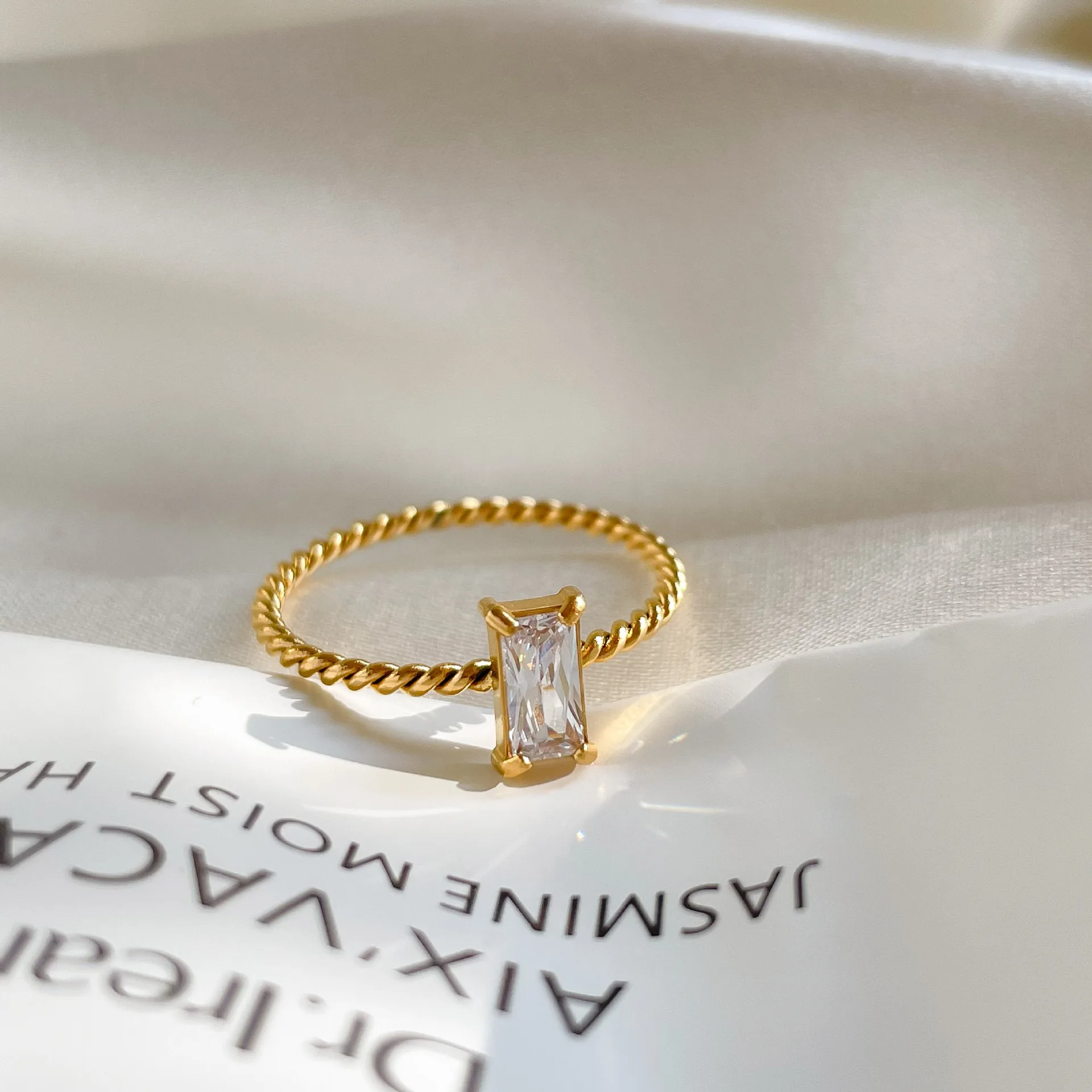 Ring Purple Green Tarnish Free Jewelry Ring Tarnish Engagement