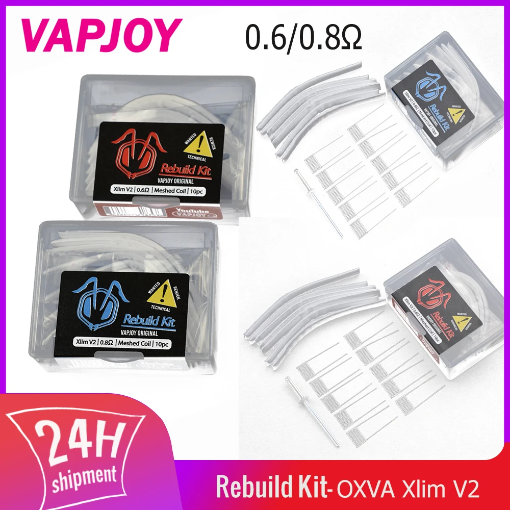 1SetDIYRebuildKitforXlimV20608ohmMeshResistanceCoilWire