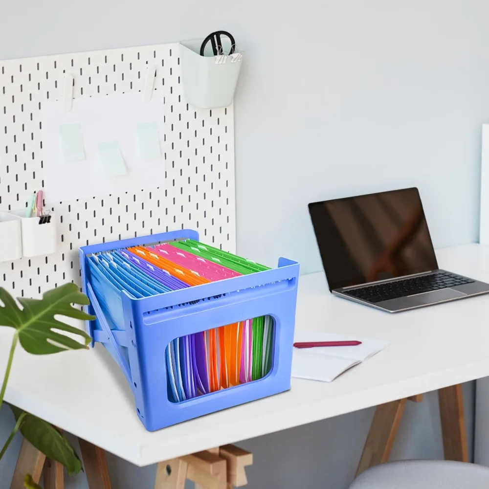A4 빠른 노동 폴더 PVC 중단 유형 A4 후크 색상이 있는 서스펜션 파일 무작위 교수형 파일 폴더 홈 조직