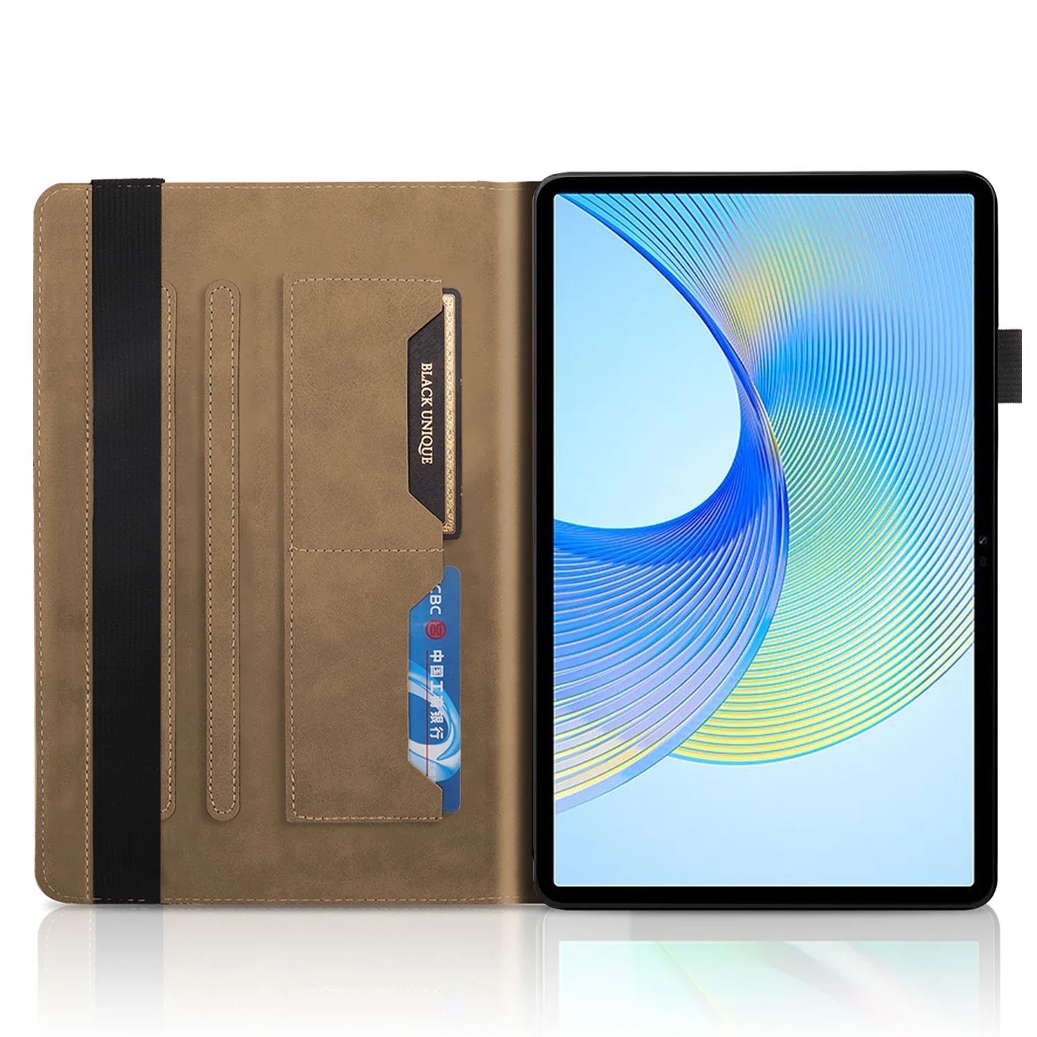 Capa Flip de Couro para Tablet Capa para Tablet de Honra x9 Emboss Árvore 11 x9 x9 11.5 - Imagem 3