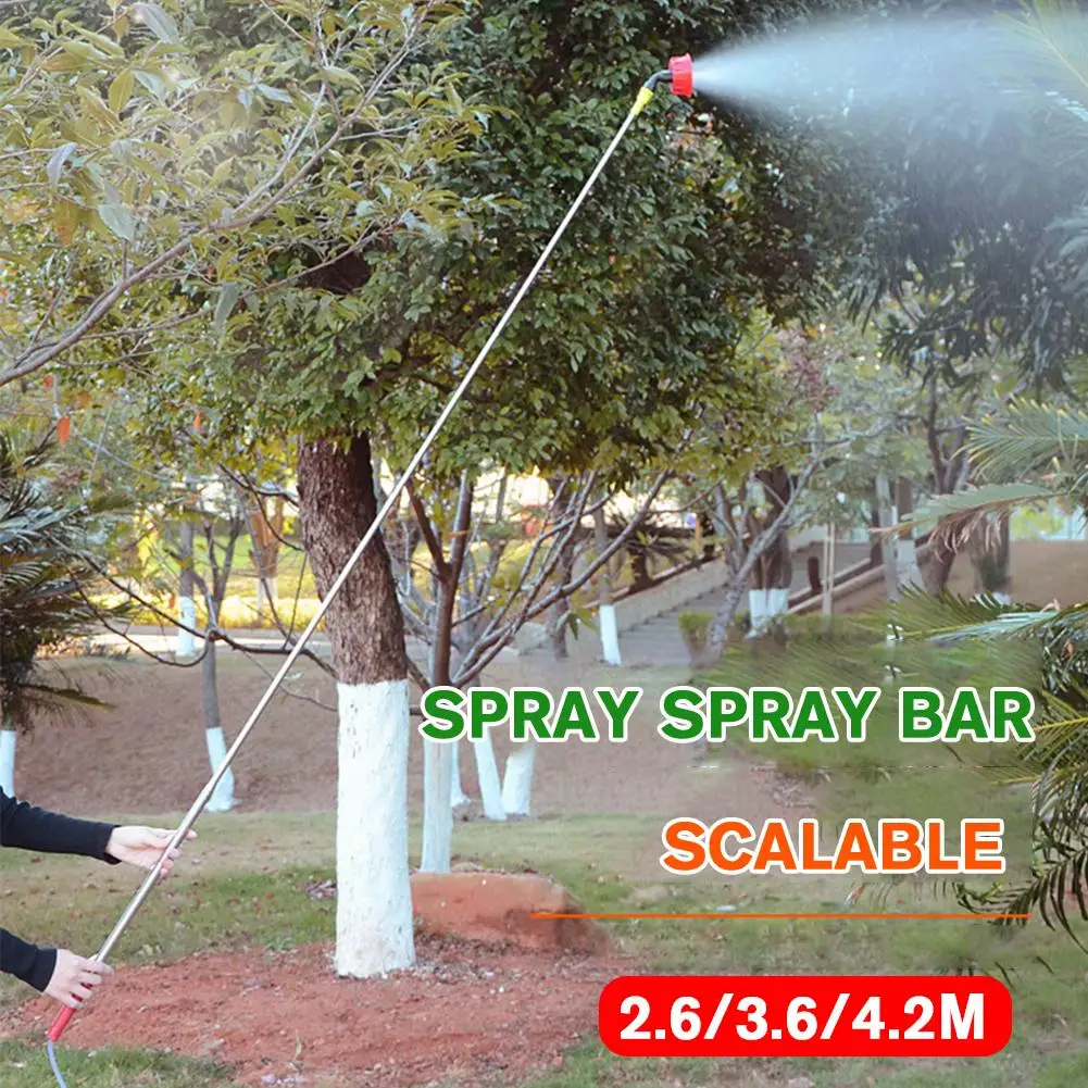 Electric Sprayer Spray Rod Accessories Steel Extended Agricultural Rod Spray Rod Fishing Rod Type Spray Telescopi P5Q3 2